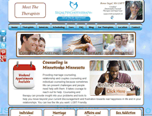 Tablet Screenshot of mplscounseling.com
